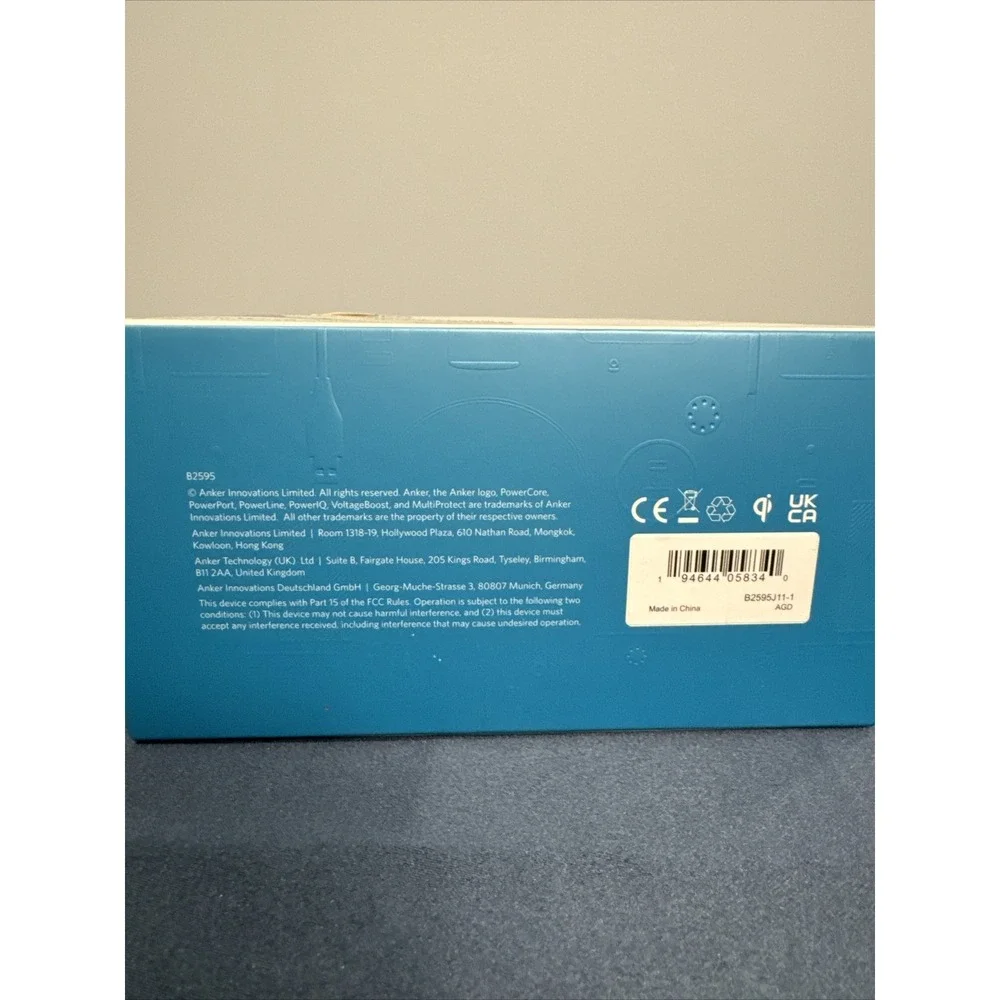 Anker B2595‎ Wireless Charging Station (IL/RT6-17601-B2595-NIB)